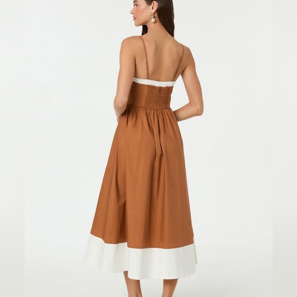 NEW ASTR THE LABEL | $99 Contrast Trim Midi Dress - Picture 4 of 7